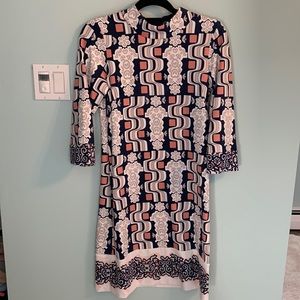 J.McLaughlin Print Shift Dress